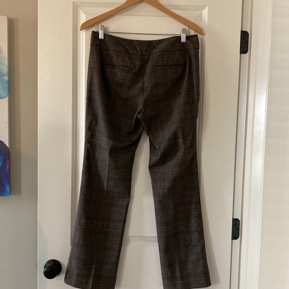 Ann Taylor Factory petite 6 signature pants plaid brown - Picture 8 of 12